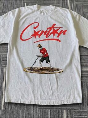 Gildan Metal Detector Skeleton Graphic Tee